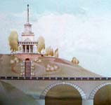 Общий вид со стороны главного фасада