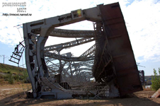 Последнее сброшенное пролётное строение