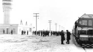 Первый поезд на станции Яранск