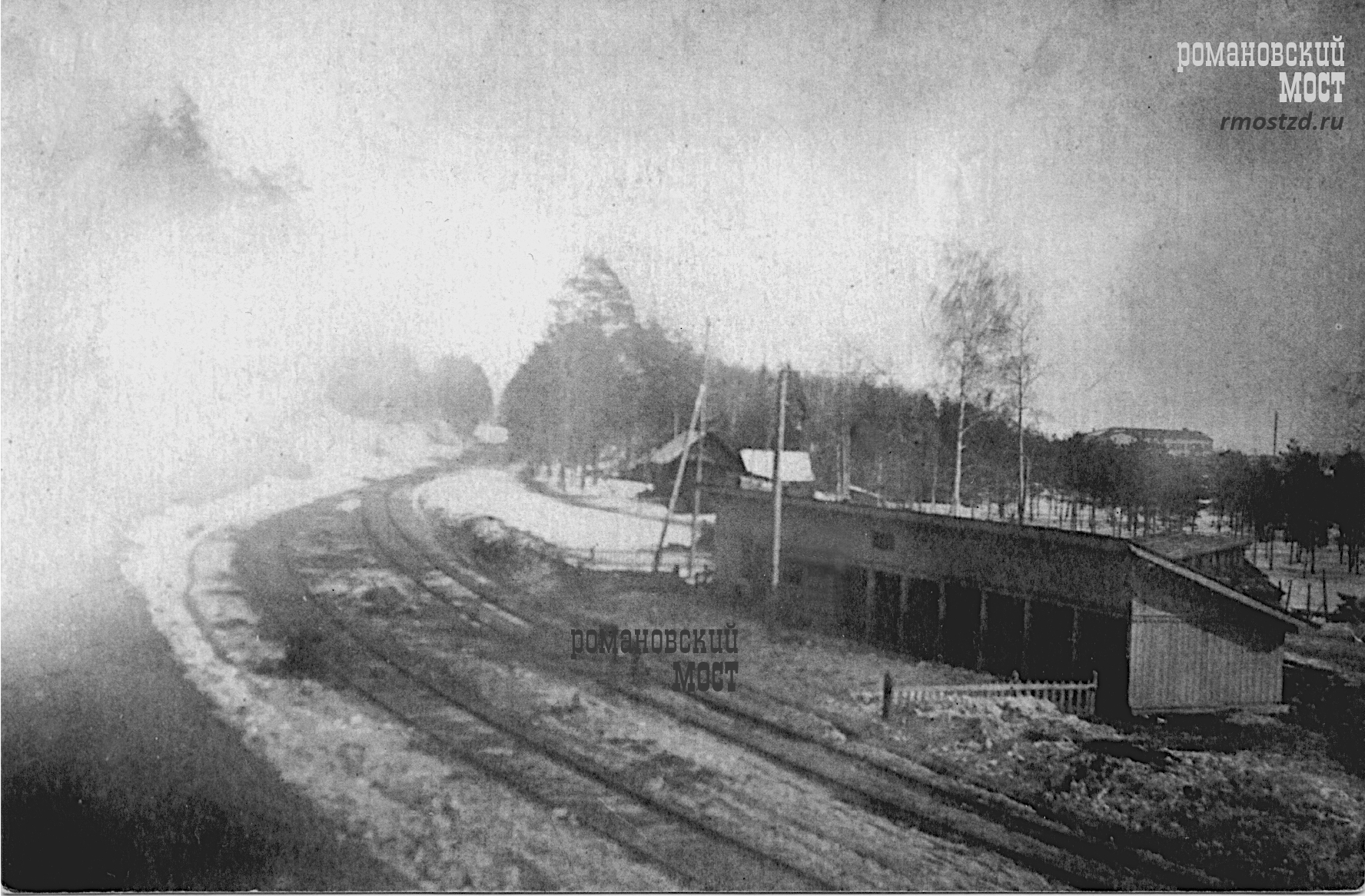 Район станции Паратск в 1933 году